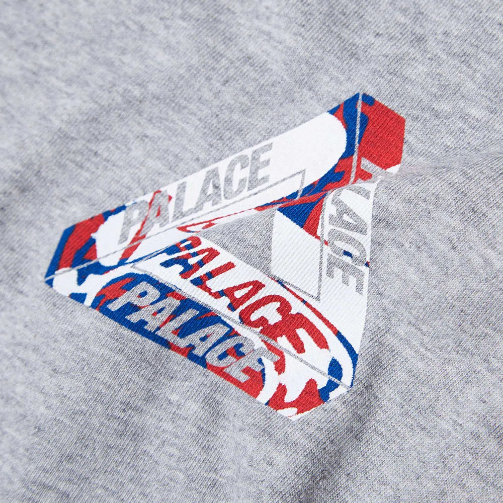 Palace One Wave Brit TeeGrey