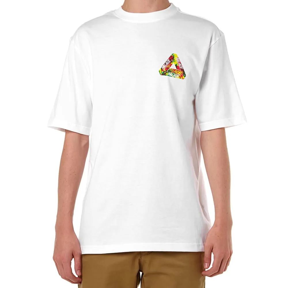 Palace One Wave Rasta TeeWhite