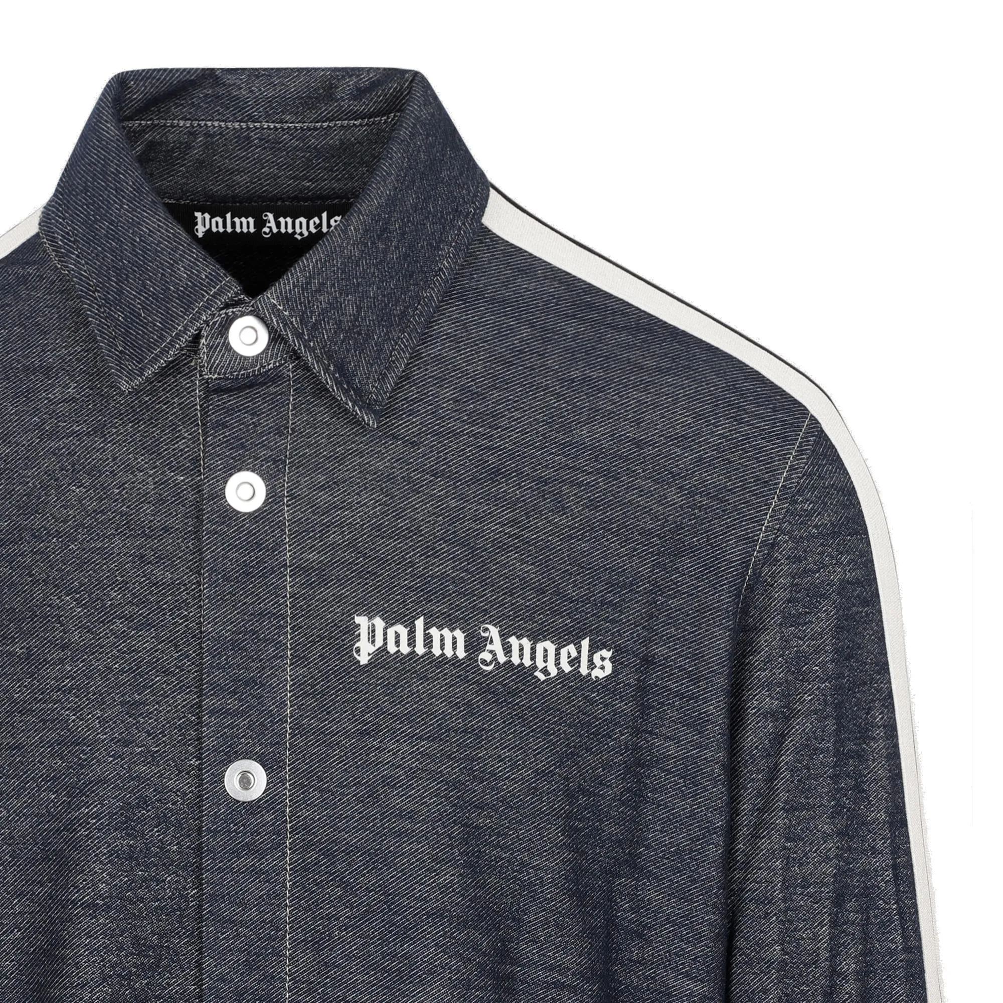 Palm Angels Logo Printed Track Shirt