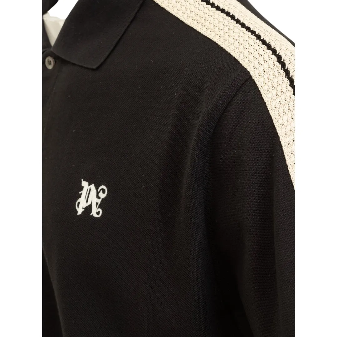 Palm Angels  |Monogram Street Style Plain Cotton Logo Polos