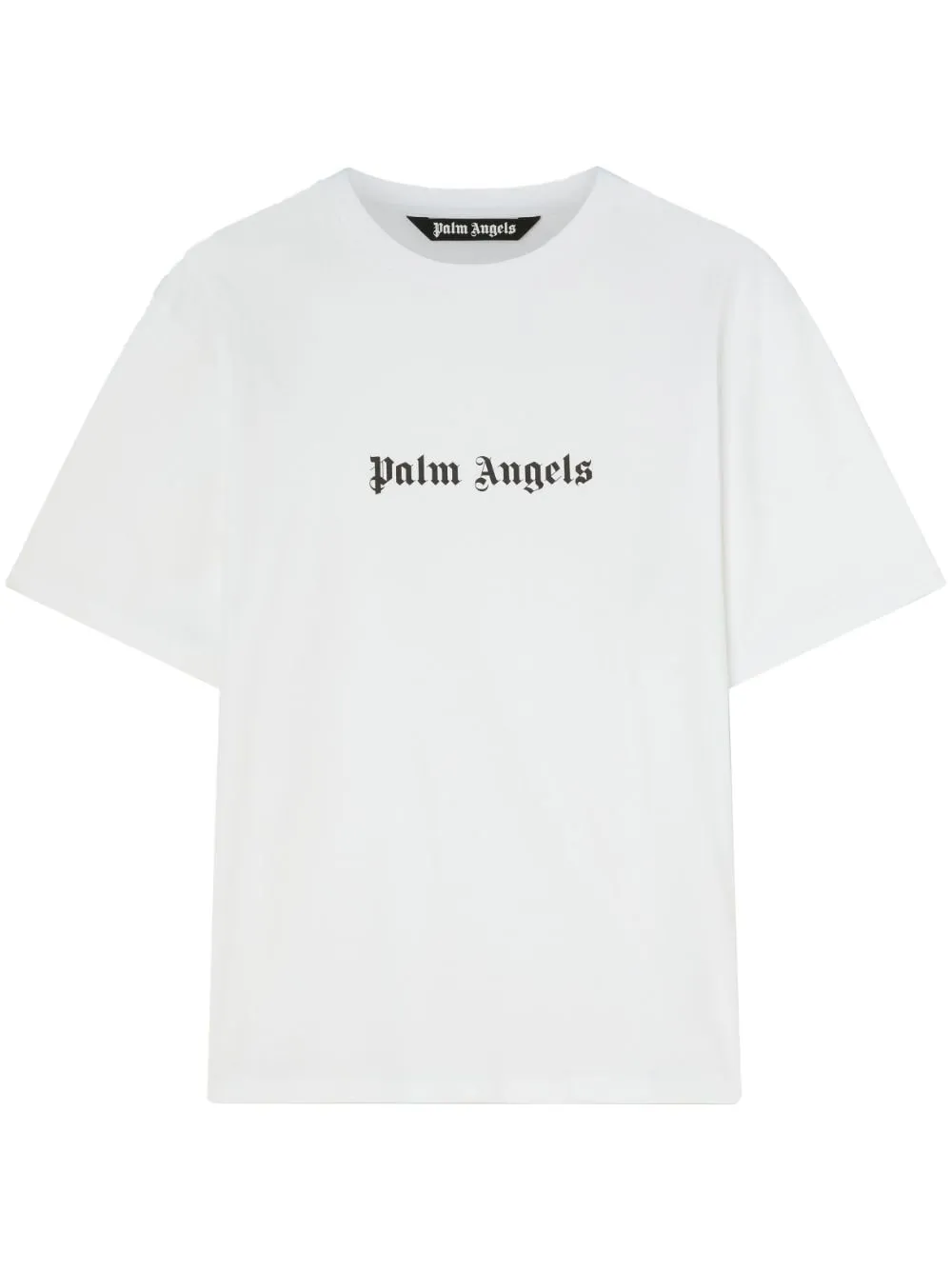 Palm Angels T-shirt blanc à logo imprimé