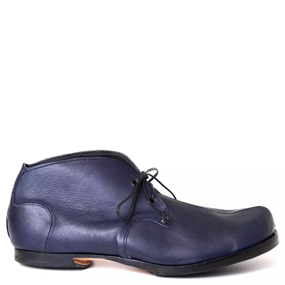 Panel Men's Leather Shoe