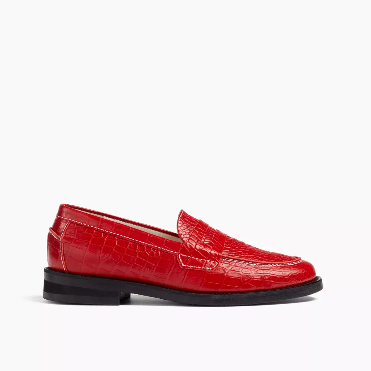 Peachy Den Red Croc Loafer - Women's