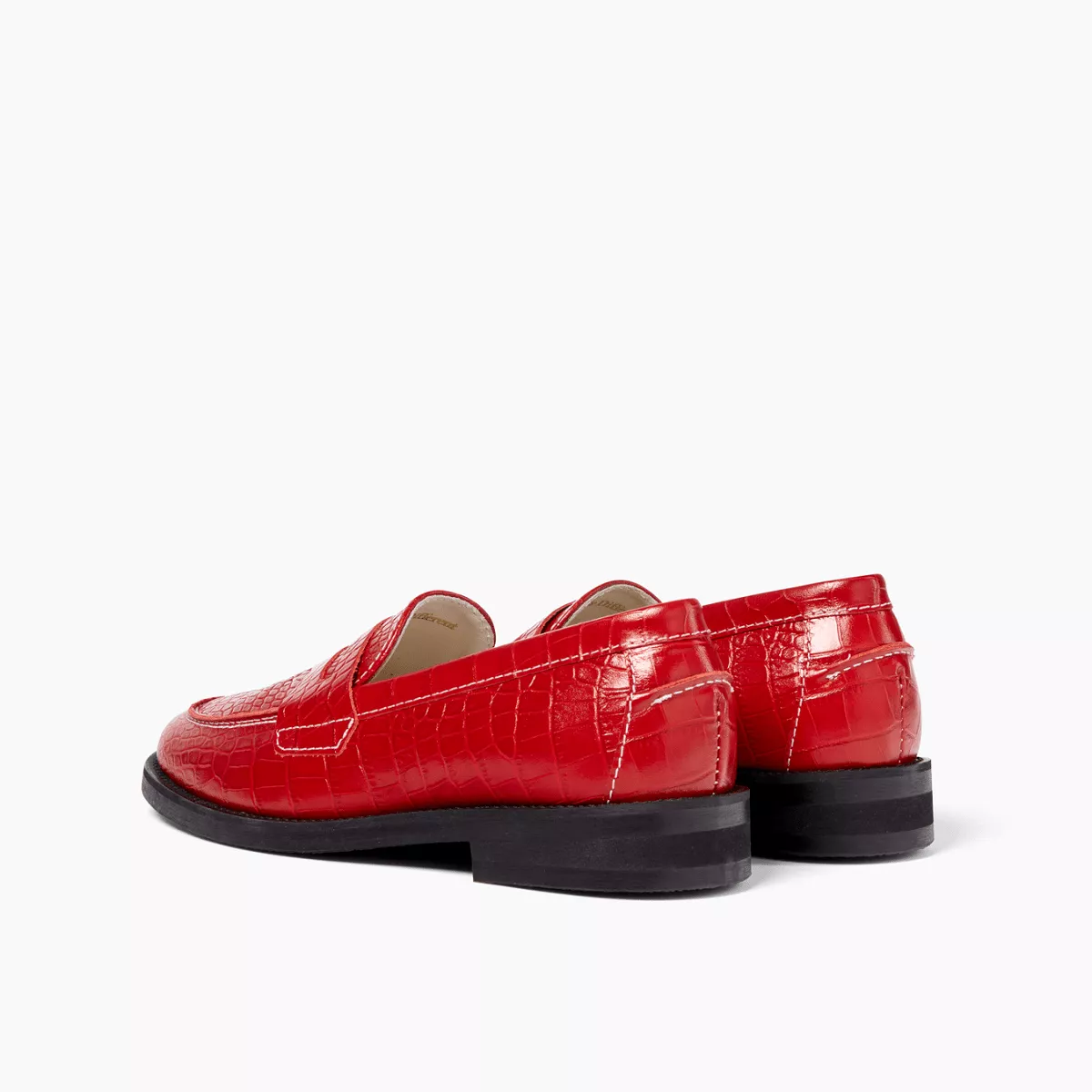 Peachy Den Red Croc Loafer - Women's