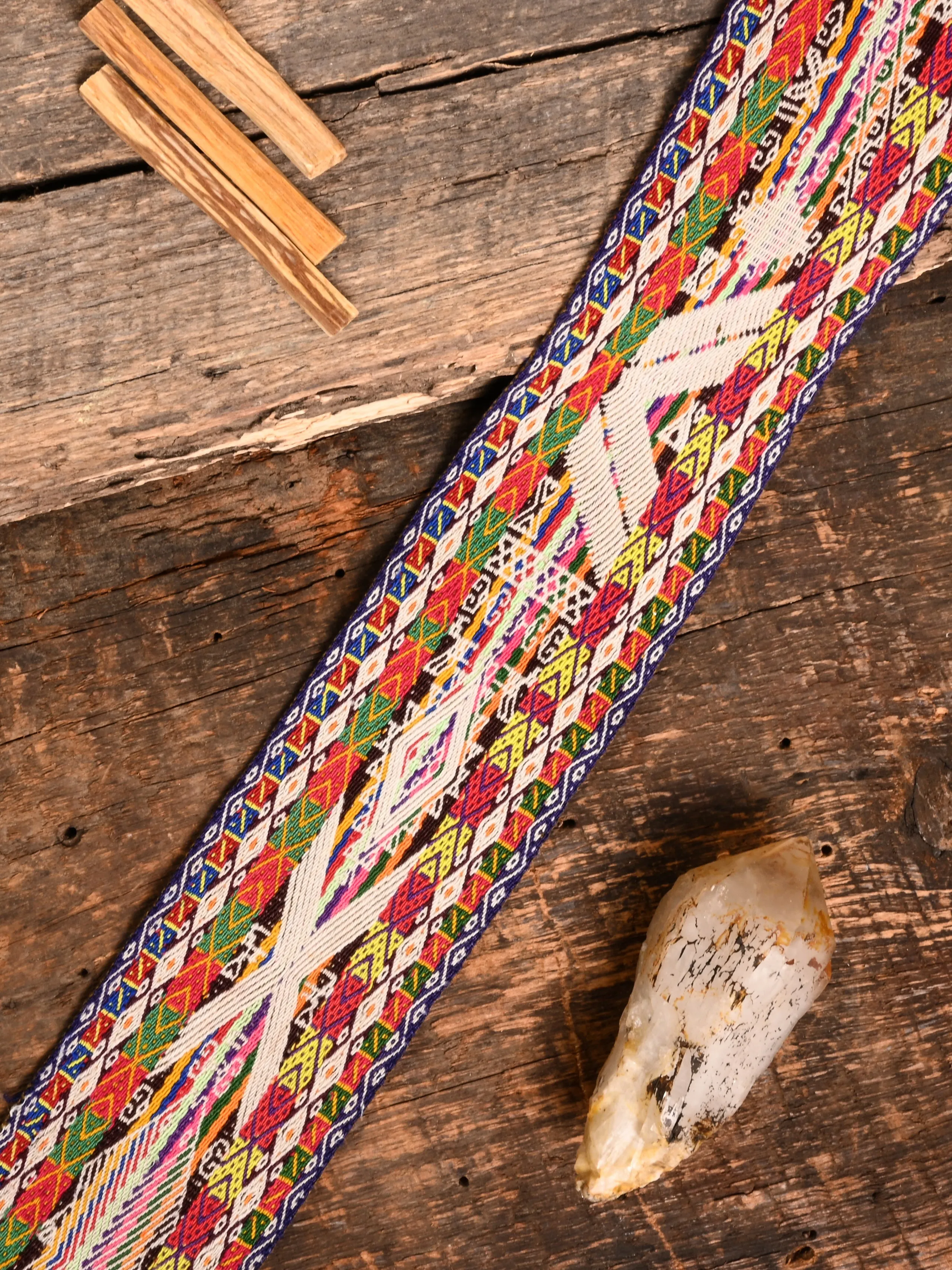 Peruvian Andean Handwoven Chumpi Belt