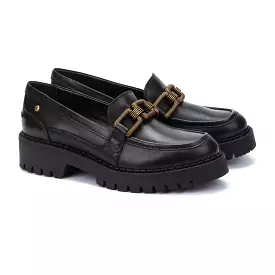 Pikolinos Women's Aviles W6P-3742 Platform Loafers - Black