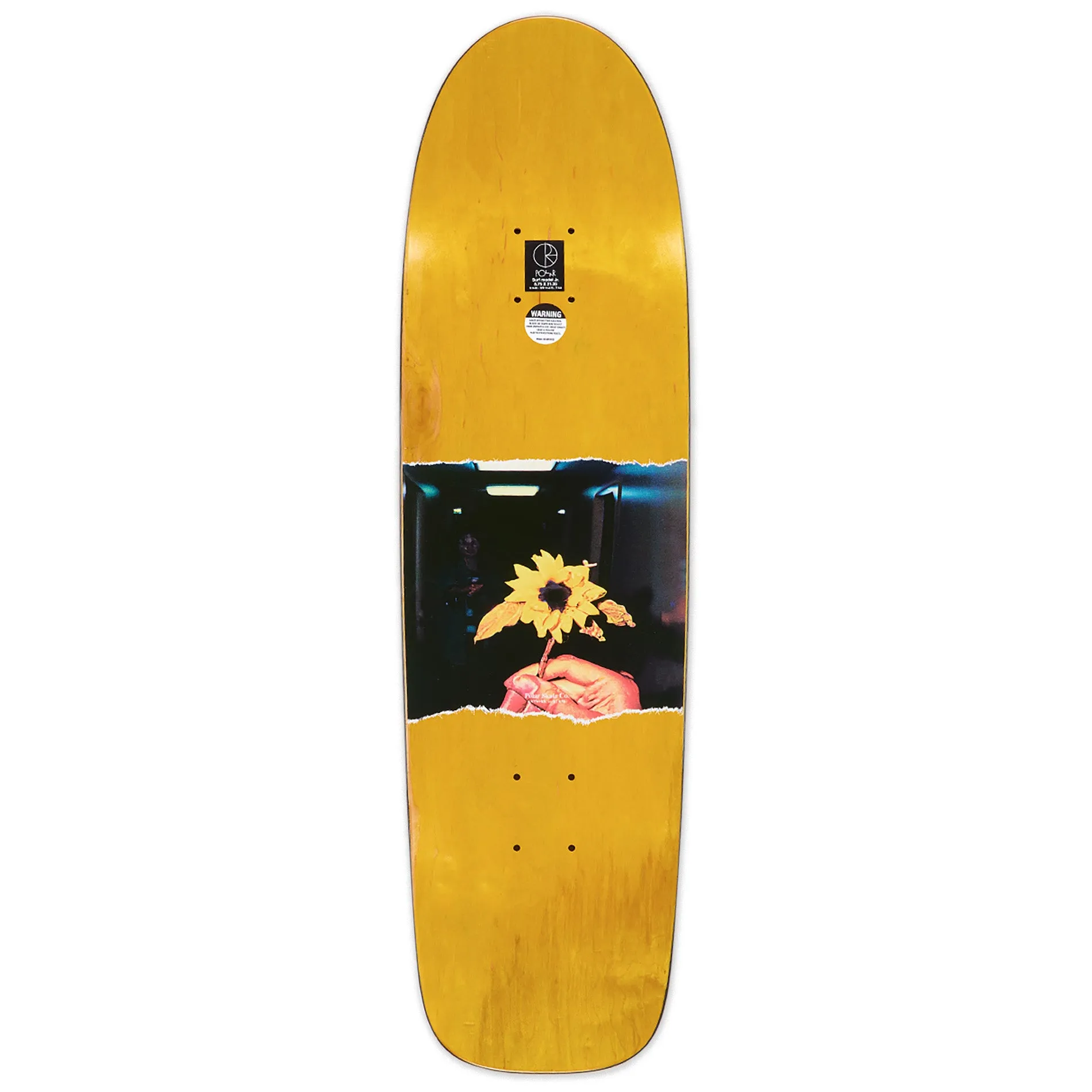 Polar Skate Co Nick Boserio Flower Shaped Deck Surf Jr. Shape