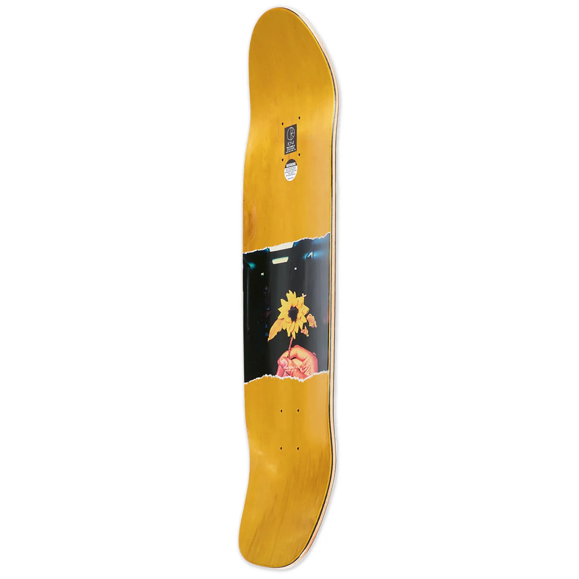 Polar Skate Co Nick Boserio Flower Shaped Deck Surf Jr. Shape