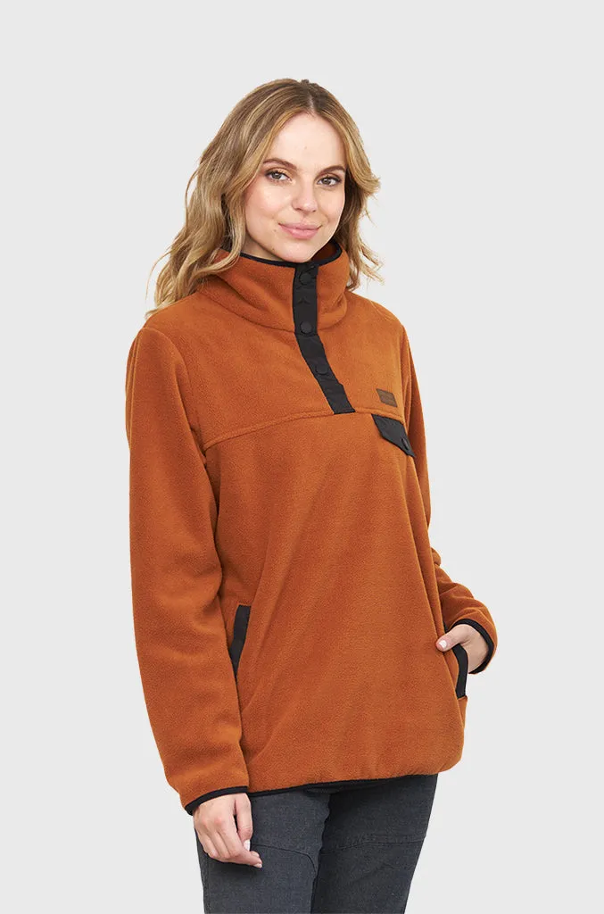 Polerón Polar Journey Dark Orange (Mujer)