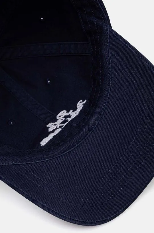 Polo Ralph Lauren cotton baseball cap navy blue color 211954882