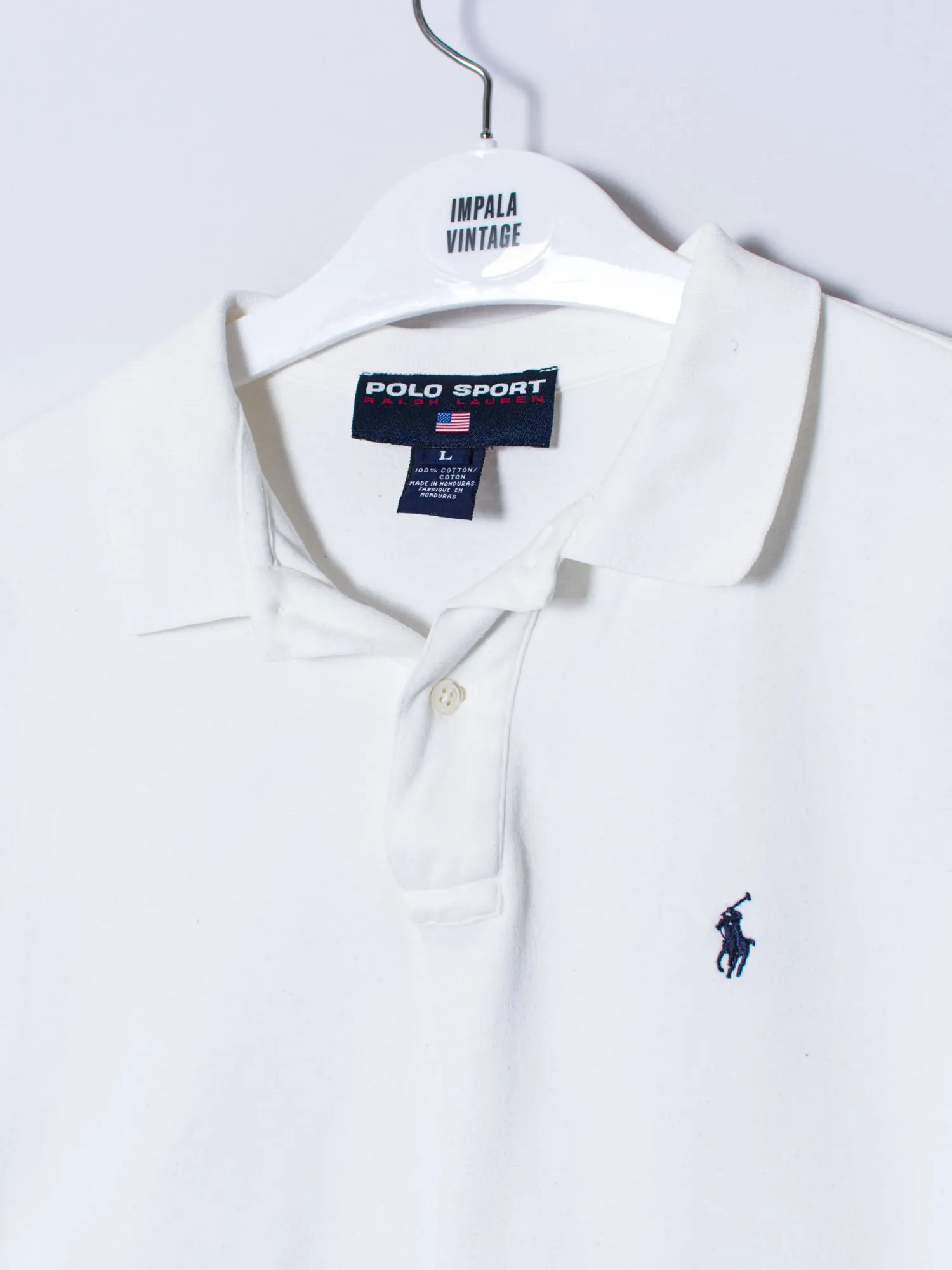 Polo Ralph Lauren White Poloshirt