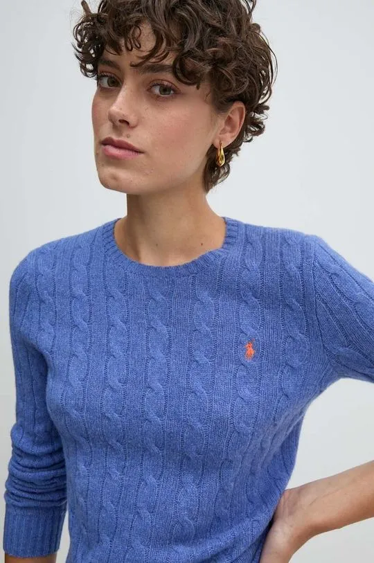 Polo Ralph Lauren wool jumper women’s blue color 211910421