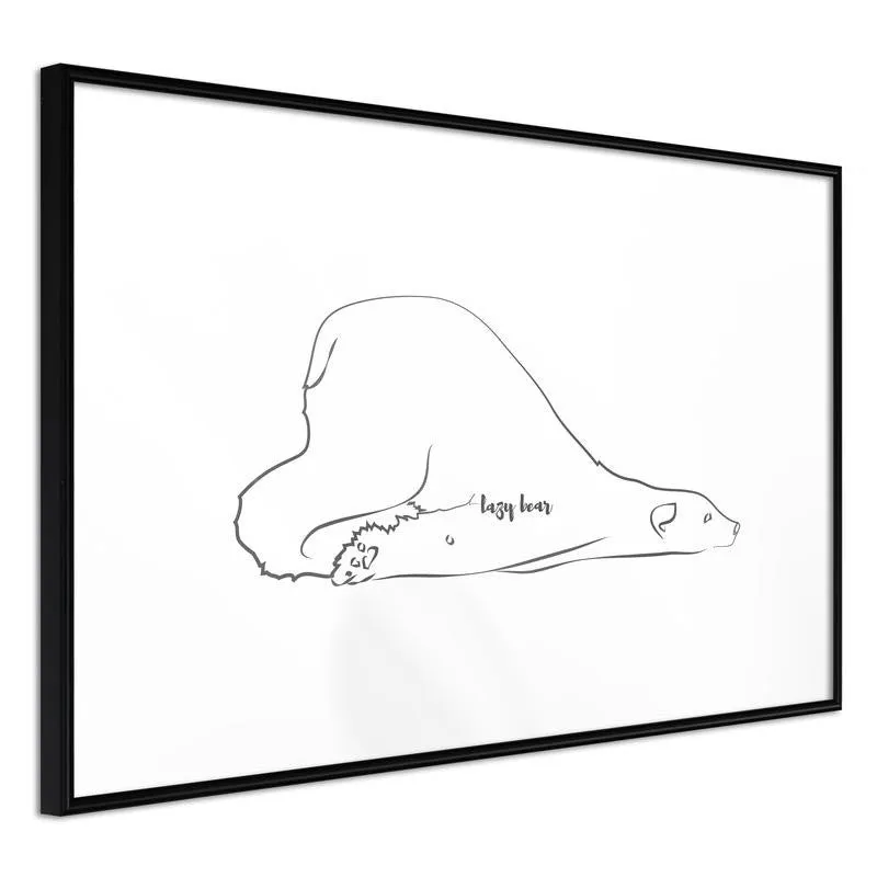 Poster Resting Polar Bear