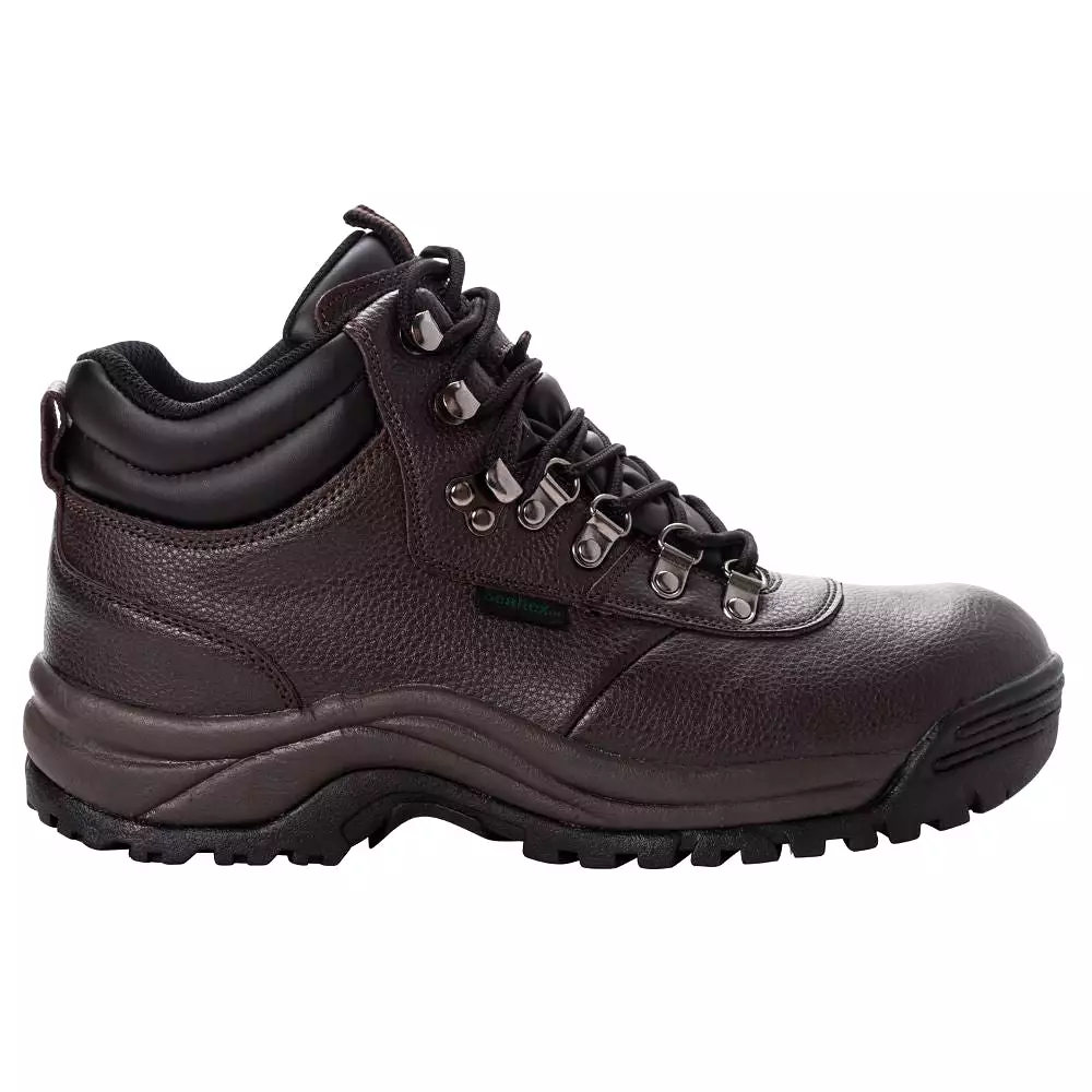 'Propet USA' Men's Shield Walker WP Comp Toe Hiker - Bronco Brown