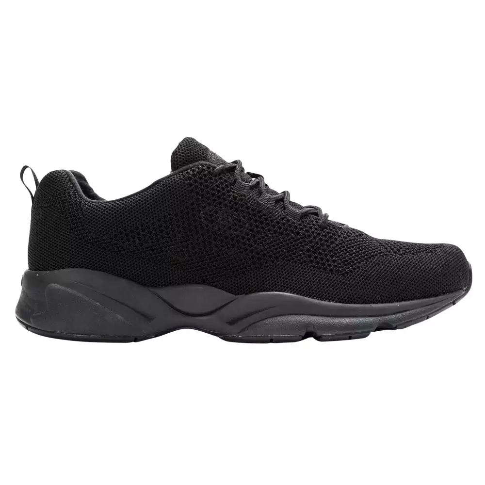 'Propet USA' Men's Stability Fly Sneaker - Black