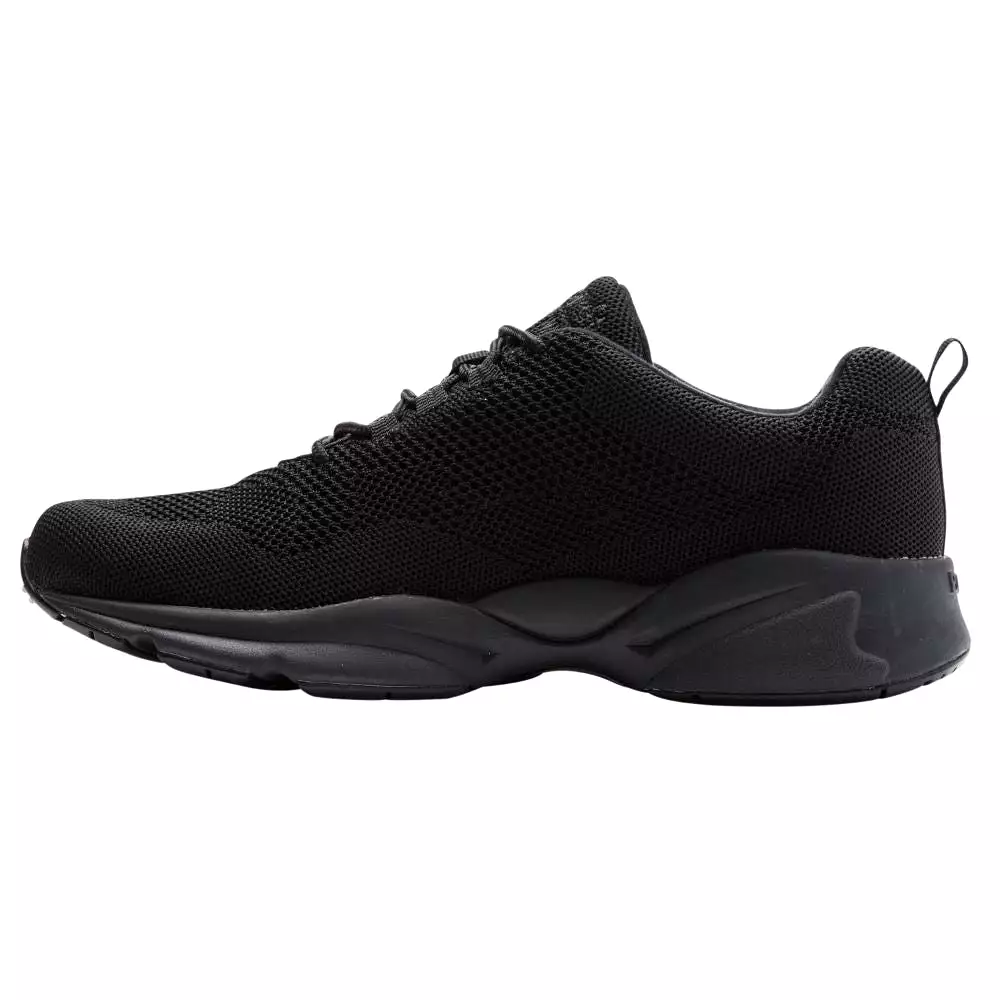 'Propet USA' Men's Stability Fly Sneaker - Black