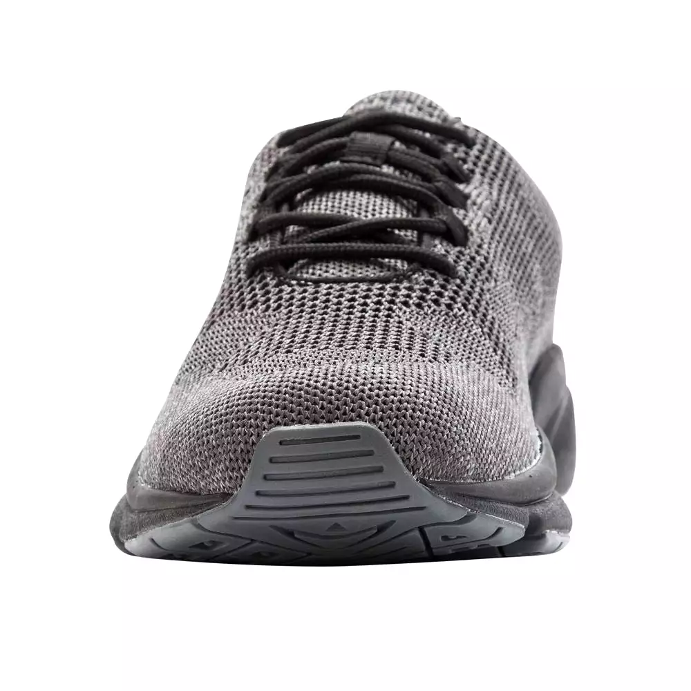 'Propet USA' Men's Stability Fly Sneaker - Lt. Grey / Dk. Grey