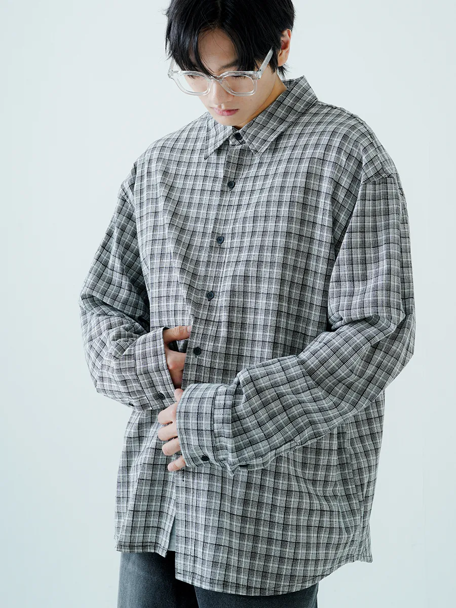 PUNCHLINE  |[ PUNCHLINE]★24SS★TRAFFIC COOL CHECK SHIRTS