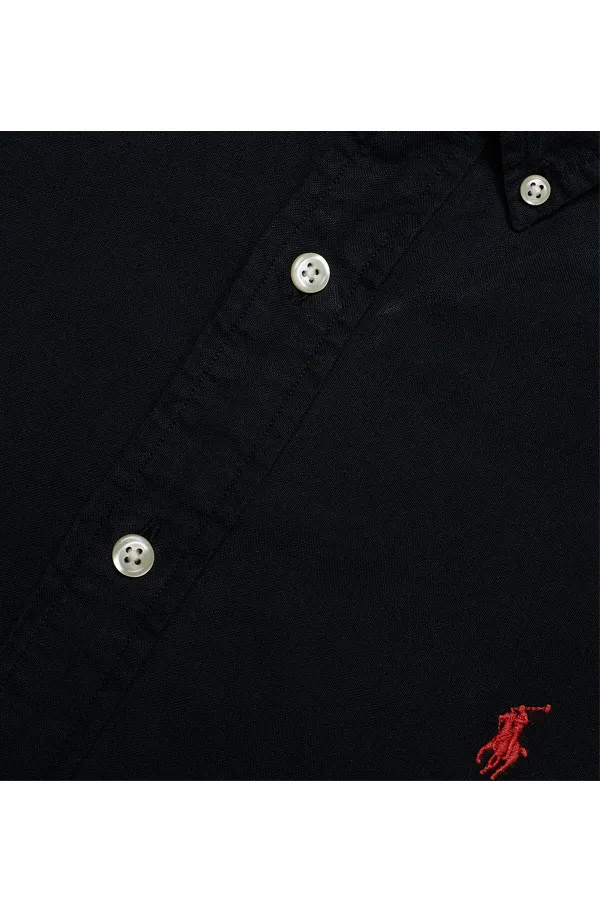 Ralph Lauren Oxford Custom Shirt Black