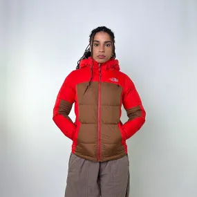 Red y2ks The North Face Puffer Jacket Coat (XS)