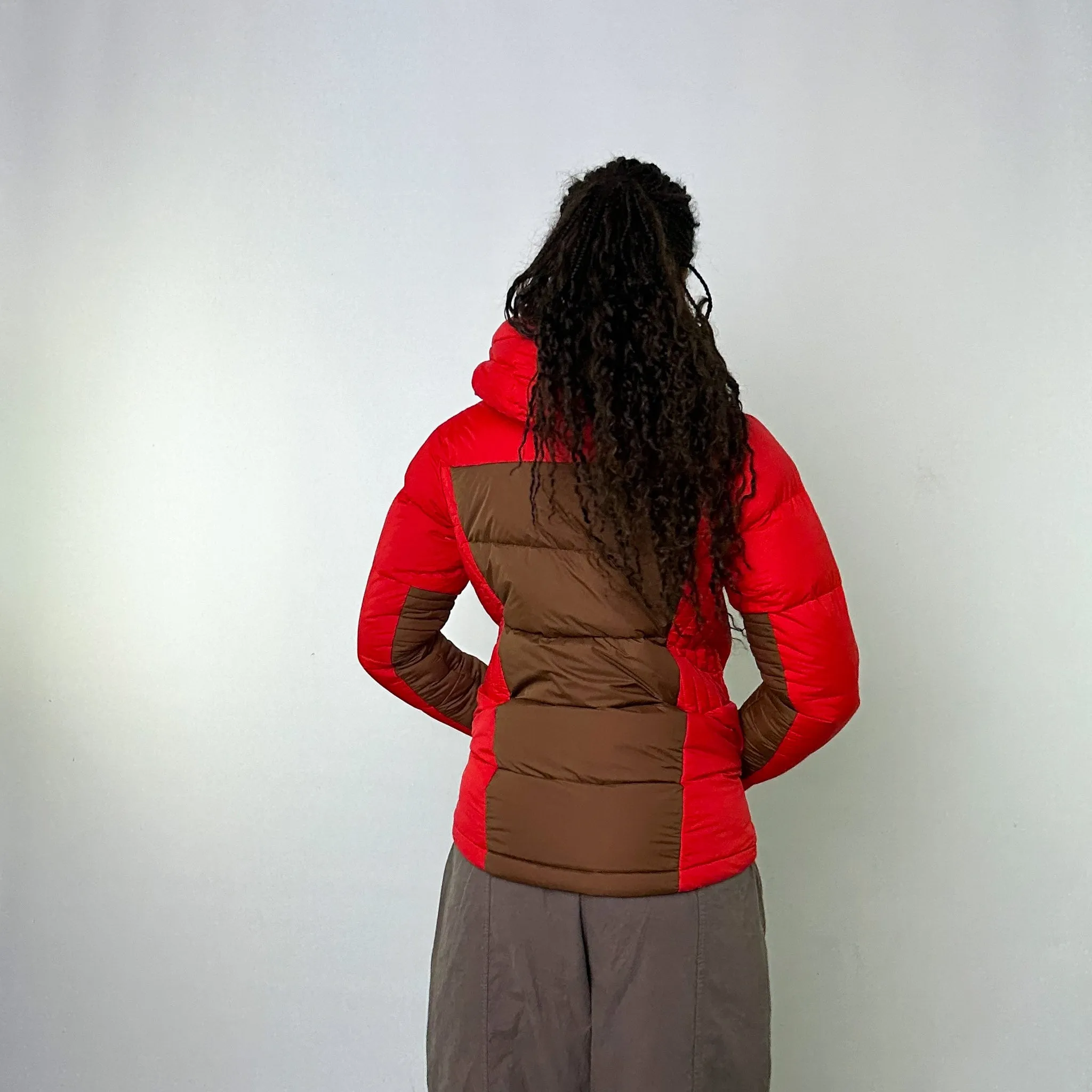 Red y2ks The North Face Puffer Jacket Coat (XS)