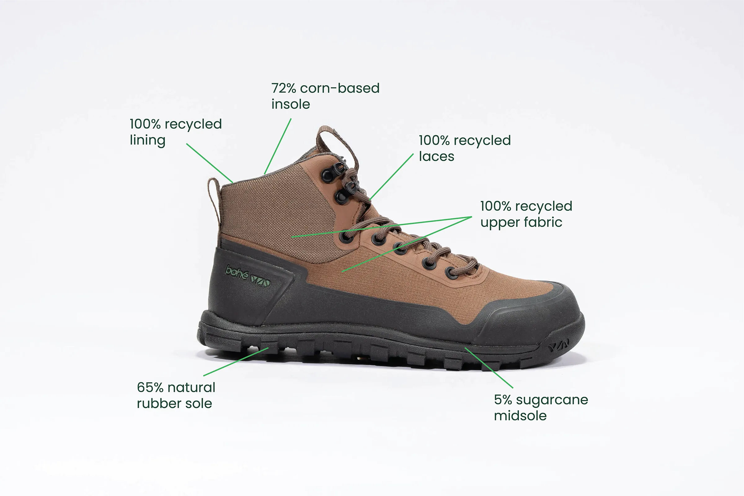 Rediscover Grounding Barefoot Hiking Boot (Women's) - Bark