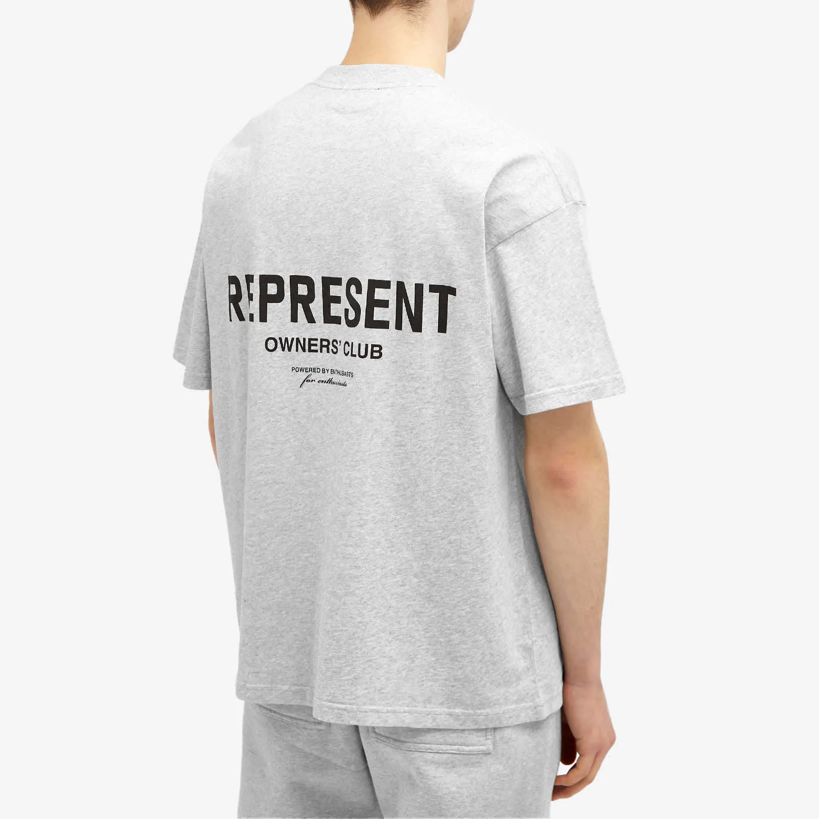 REPRESENT  |Crew Neck Street Style Plain Cotton Short Sleeves Bridal