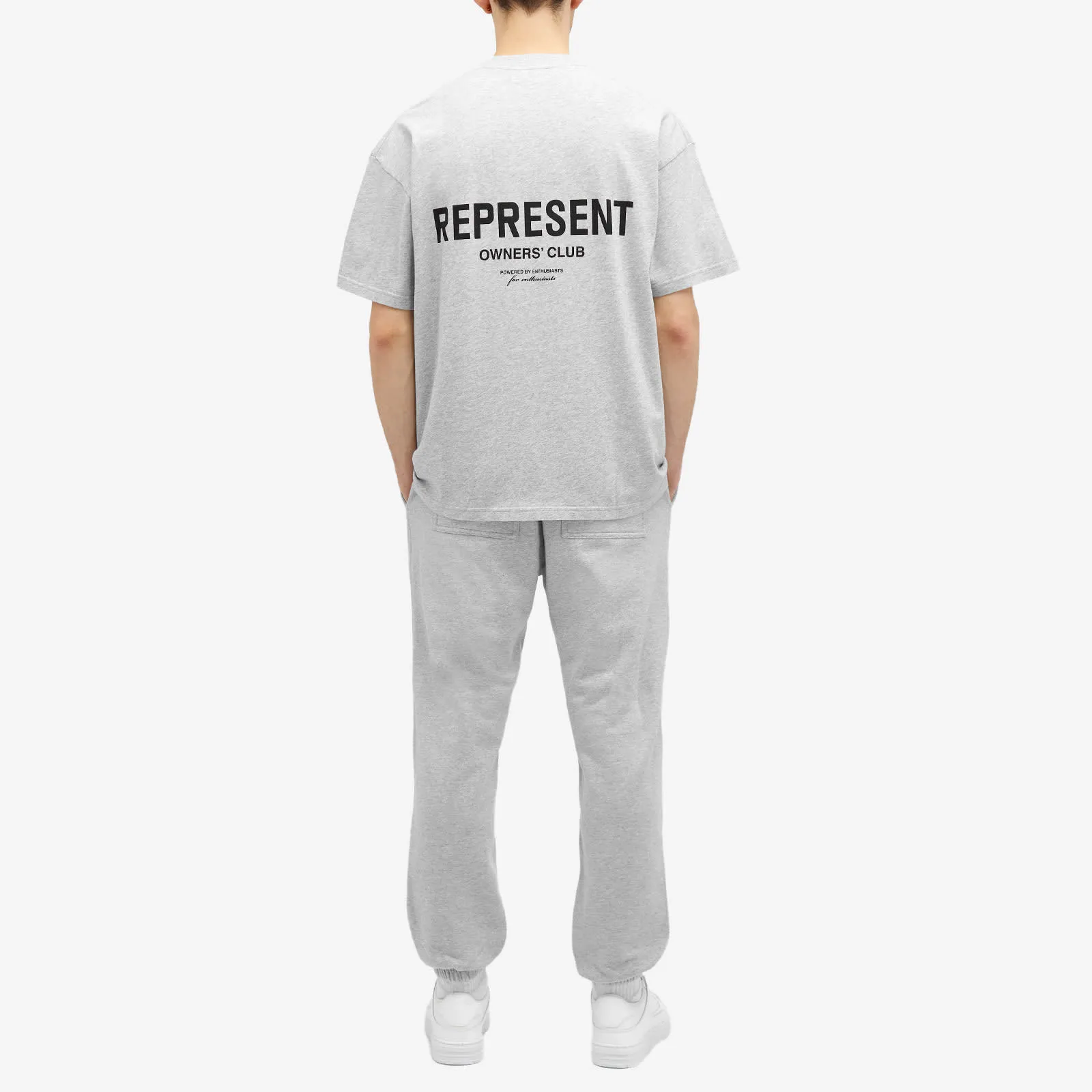 REPRESENT  |Crew Neck Street Style Plain Cotton Short Sleeves Bridal