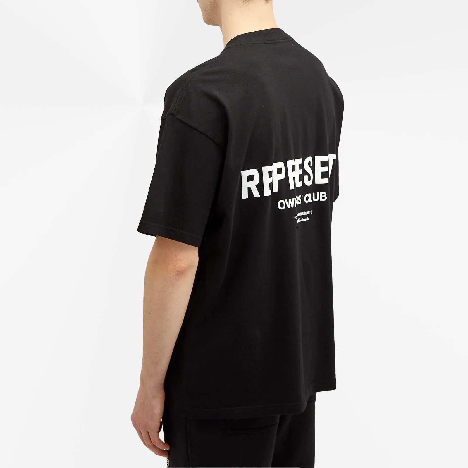 REPRESENT  |Crew Neck Street Style Plain Cotton Short Sleeves Bridal