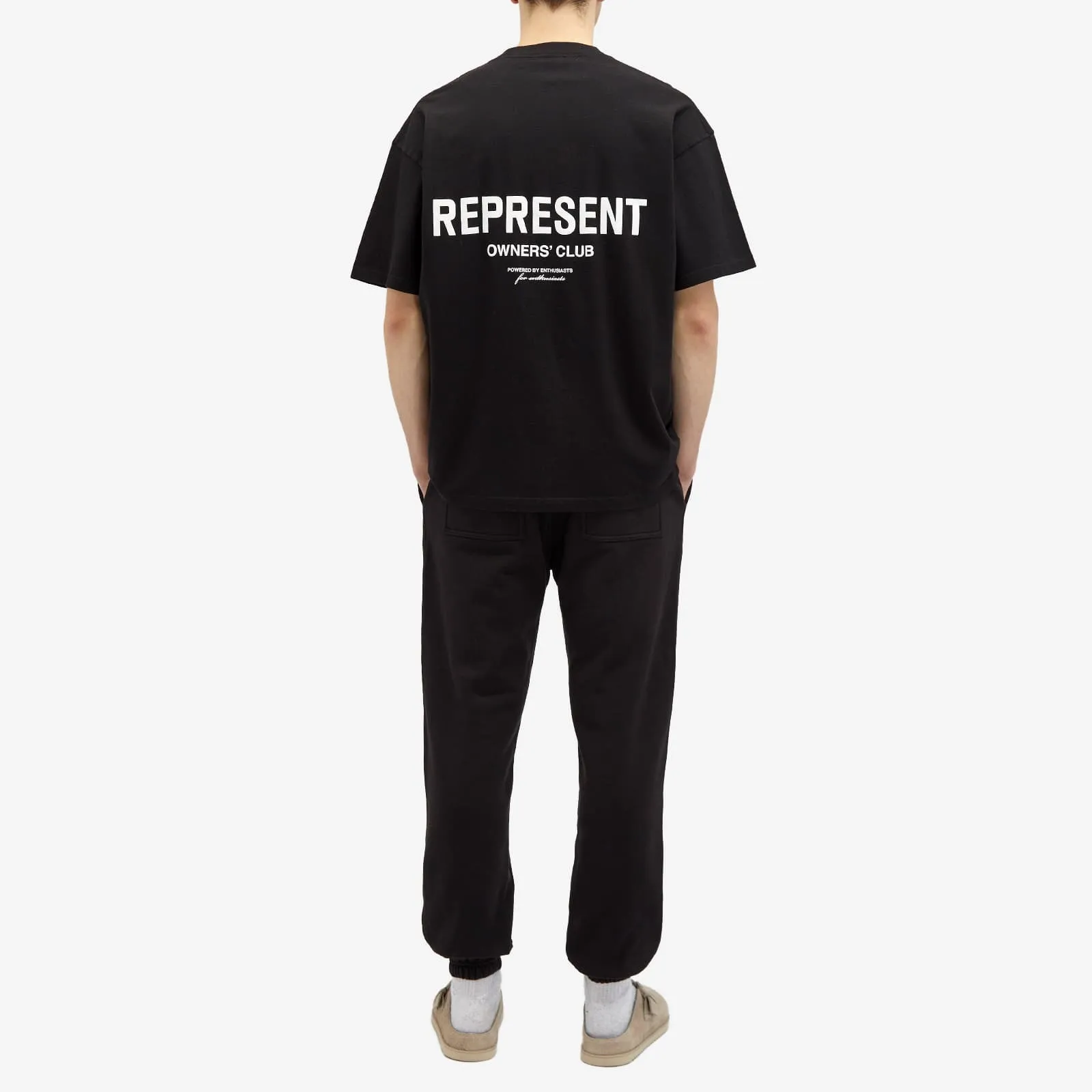 REPRESENT  |Crew Neck Street Style Plain Cotton Short Sleeves Bridal