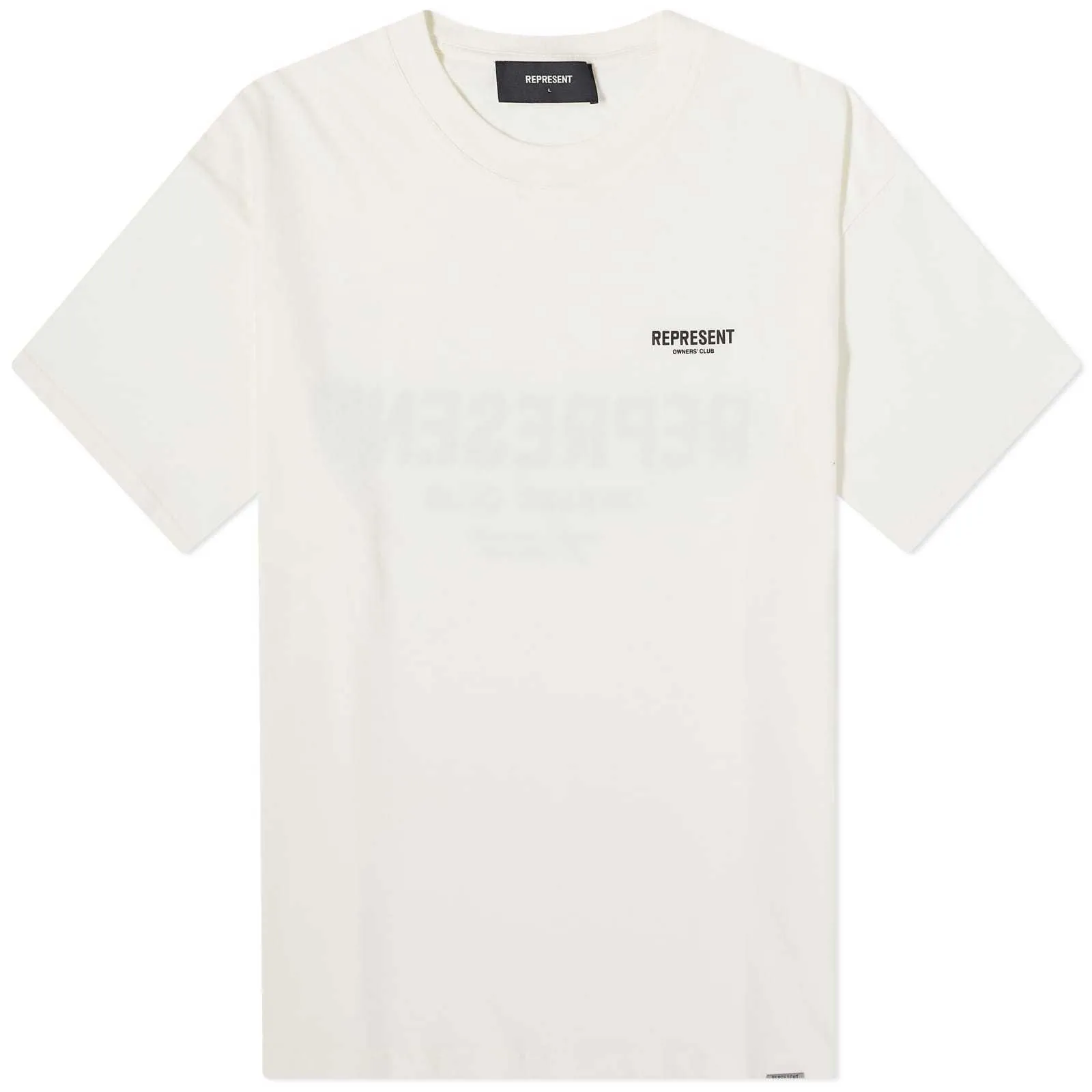 REPRESENT  |Crew Neck Street Style Plain Cotton Short Sleeves Bridal