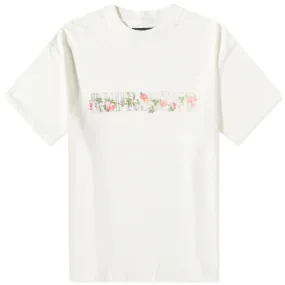 Represent Floral R T-ShirtWhite