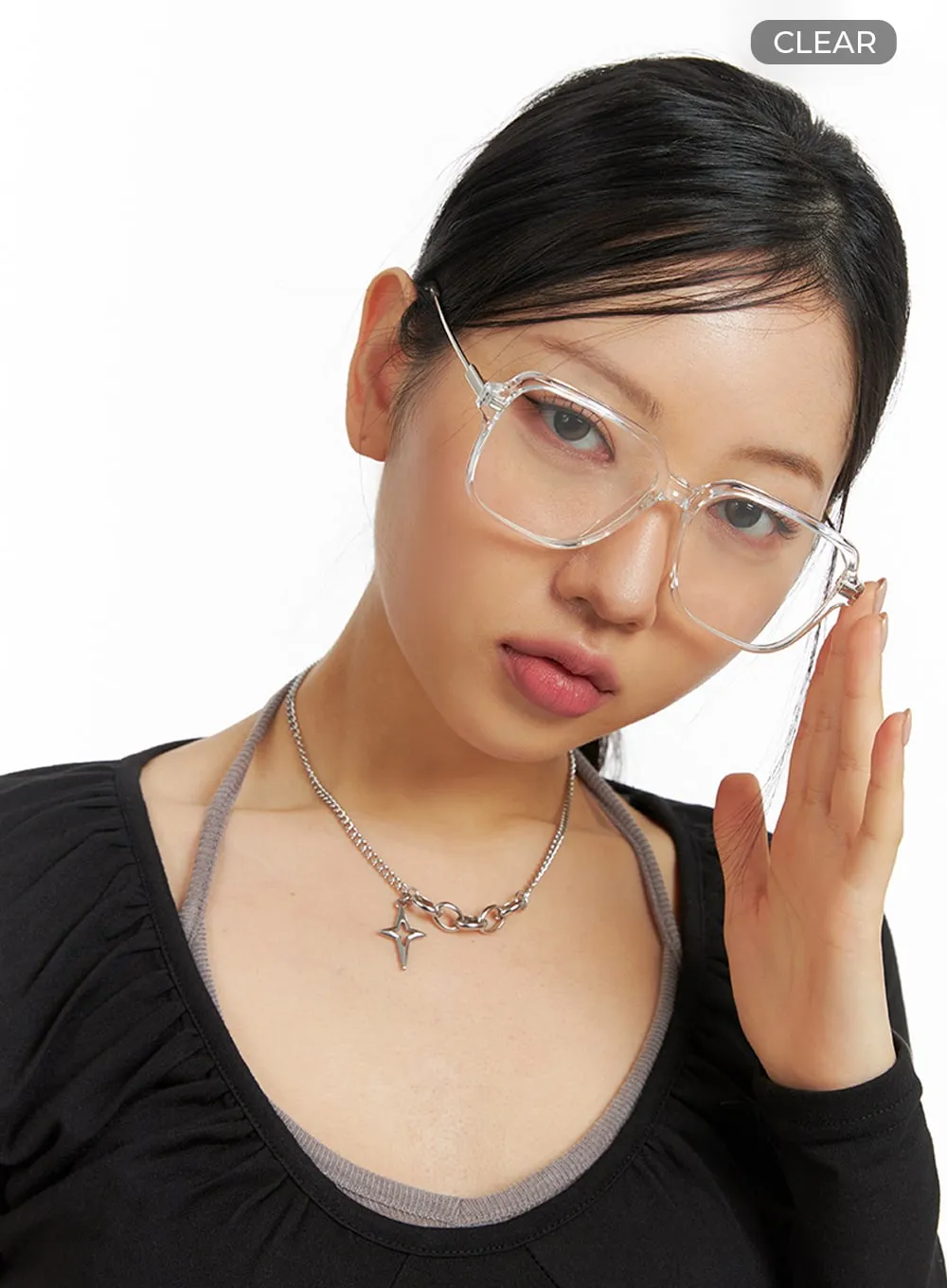 Retro Square Eye Glasses IF421