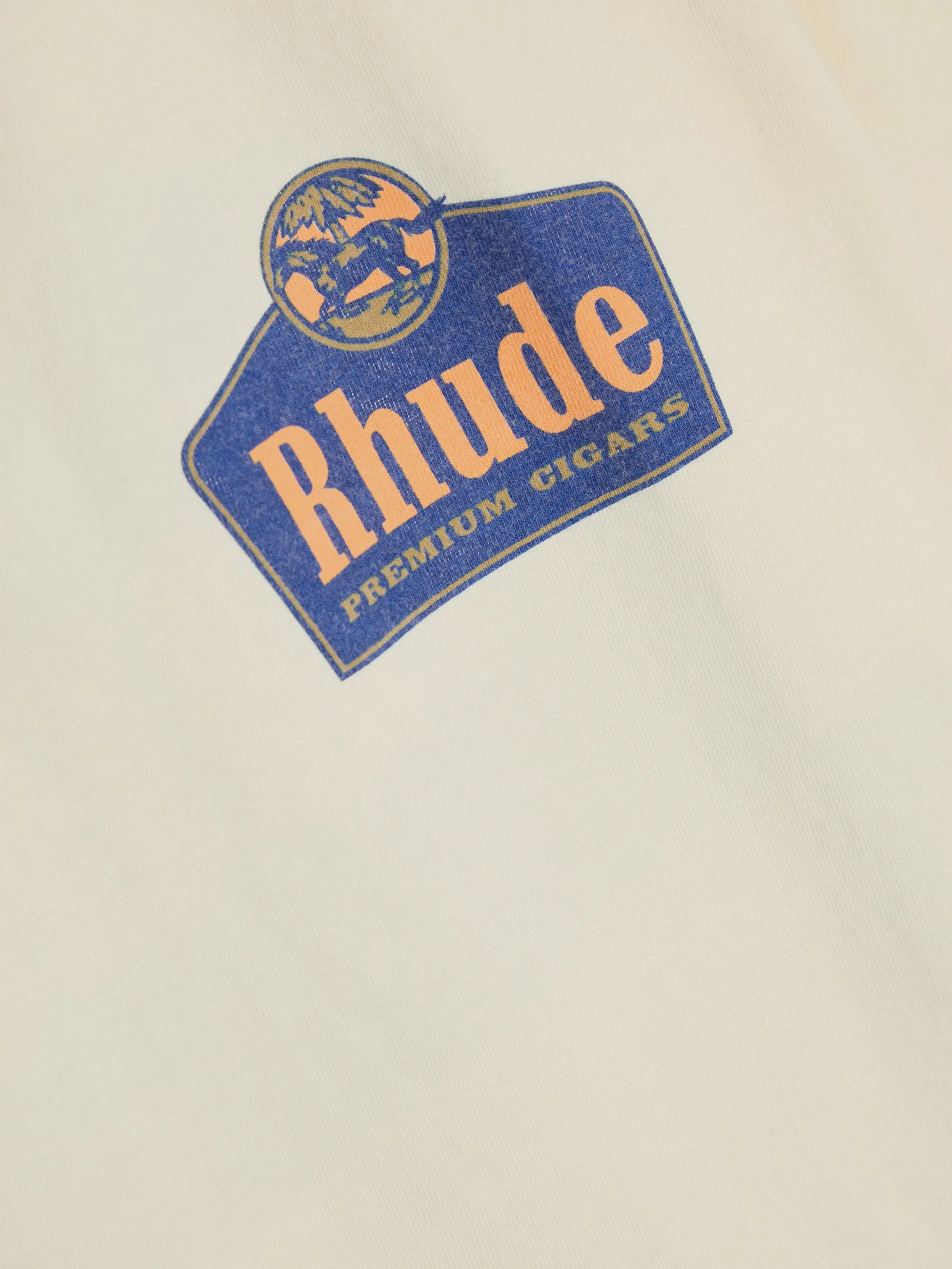 Rhude Grand CRU Tee, VTG White