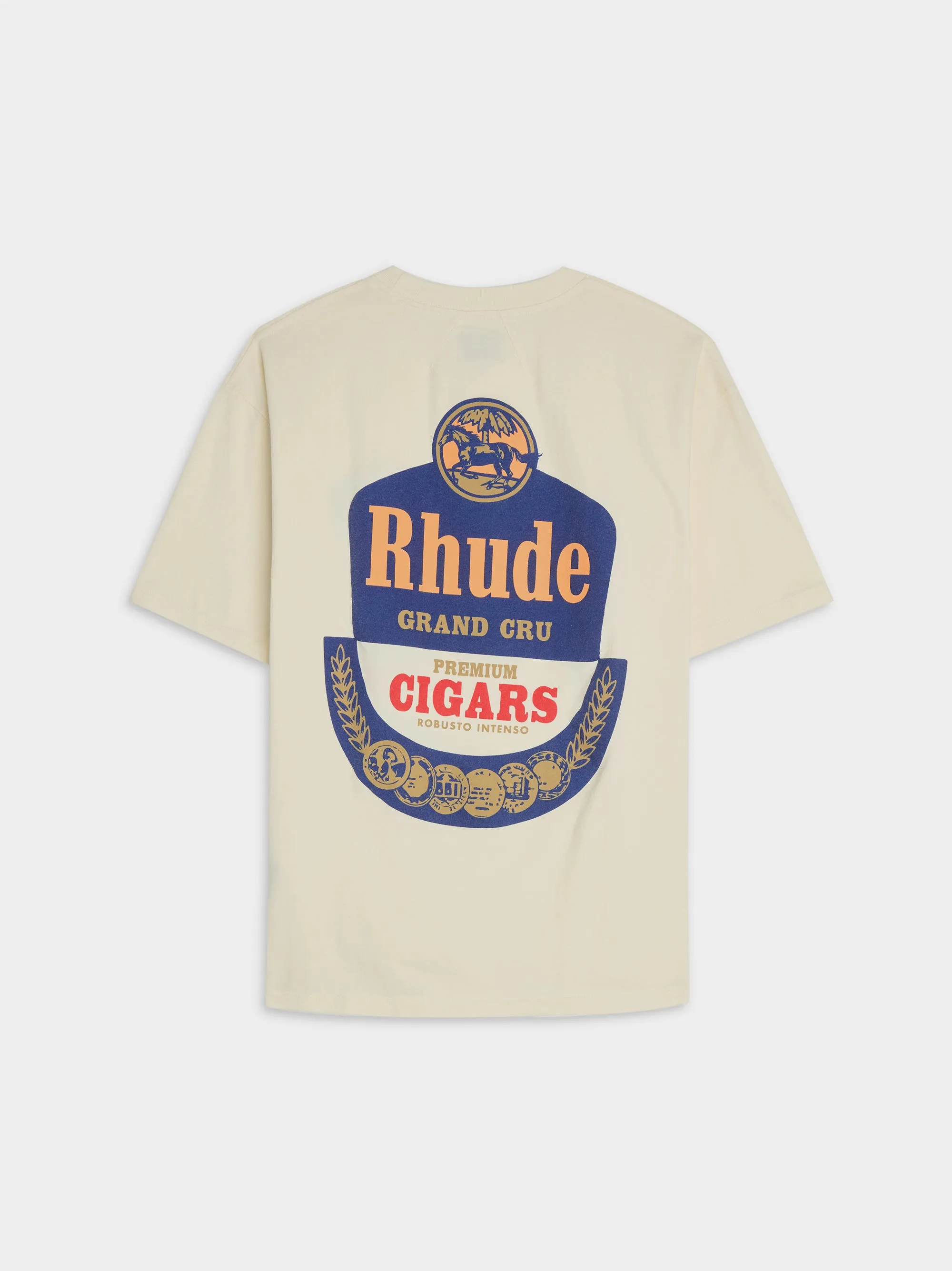 Rhude Grand CRU Tee, VTG White