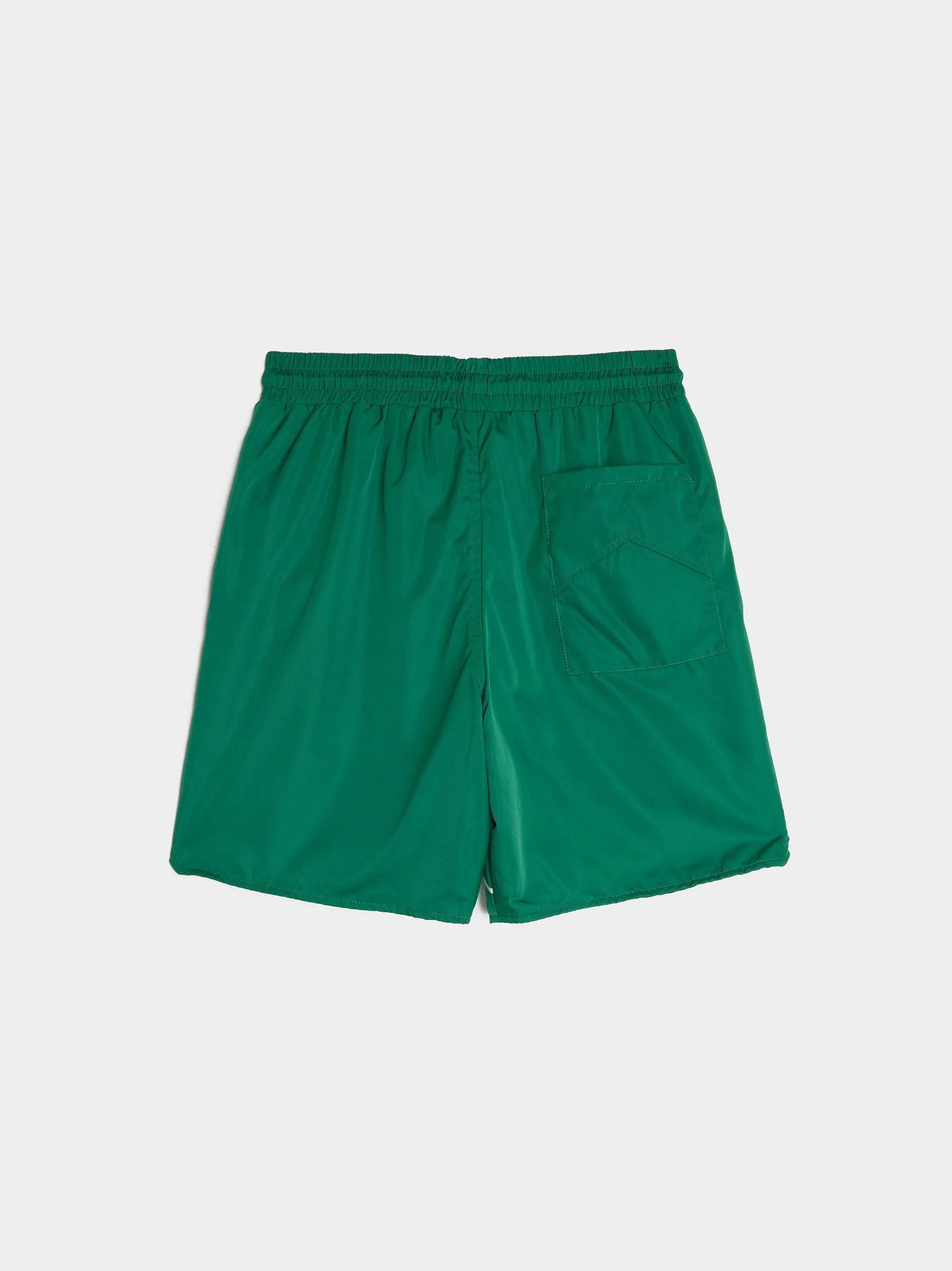 Rhude Logo Track Short, Green