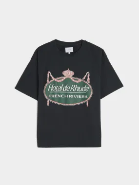 Rhude Riviera Tee, VTG Black