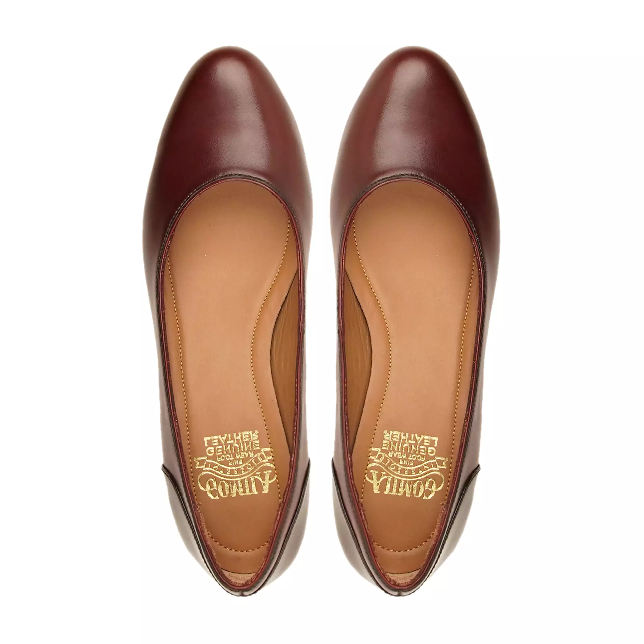 Rialto - Ladies Oxblood Patina Leather Loafer