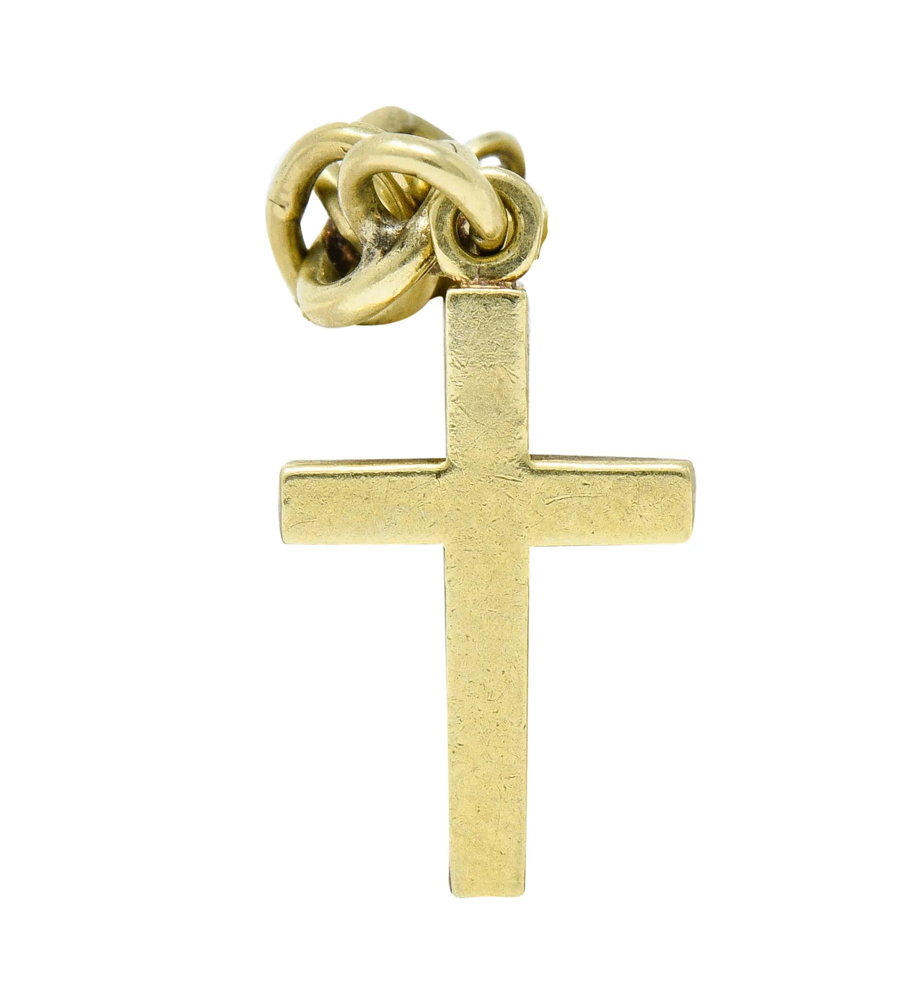 Richardson Mfg. Retro 14 Karat Gold Faith Hope & Love Charm