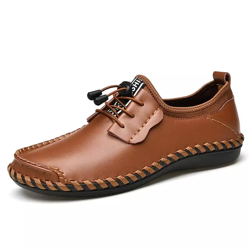 Ripple - Lace-Up Leather Shoes