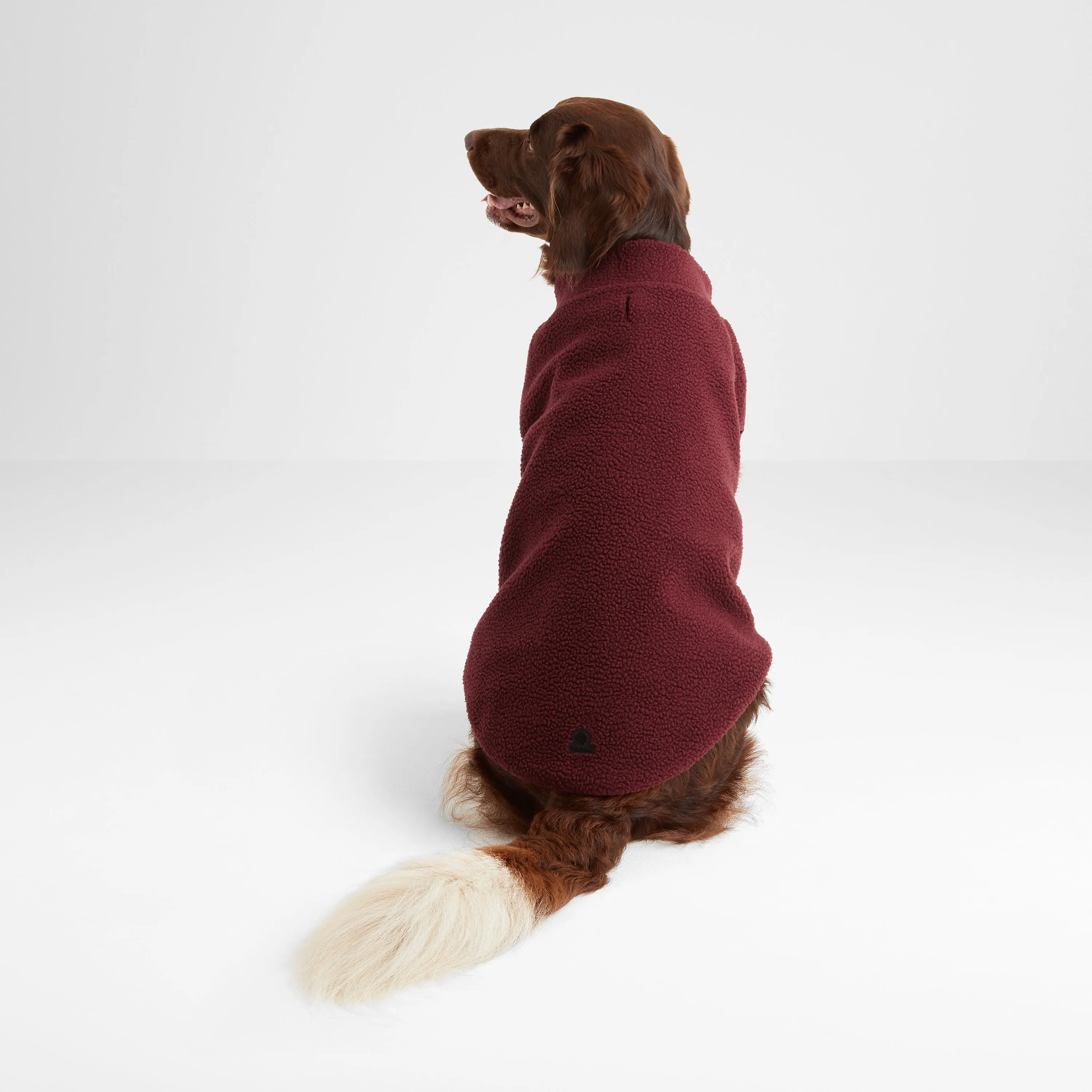 Rover Sherpa Dog Coat XL - Maroon