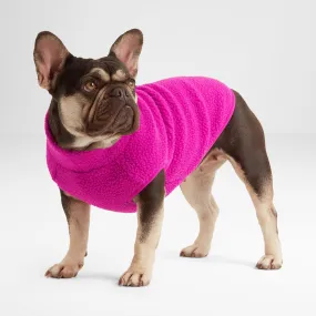 Rover Sherpa Dog Coat XS - Fuchsia Purple