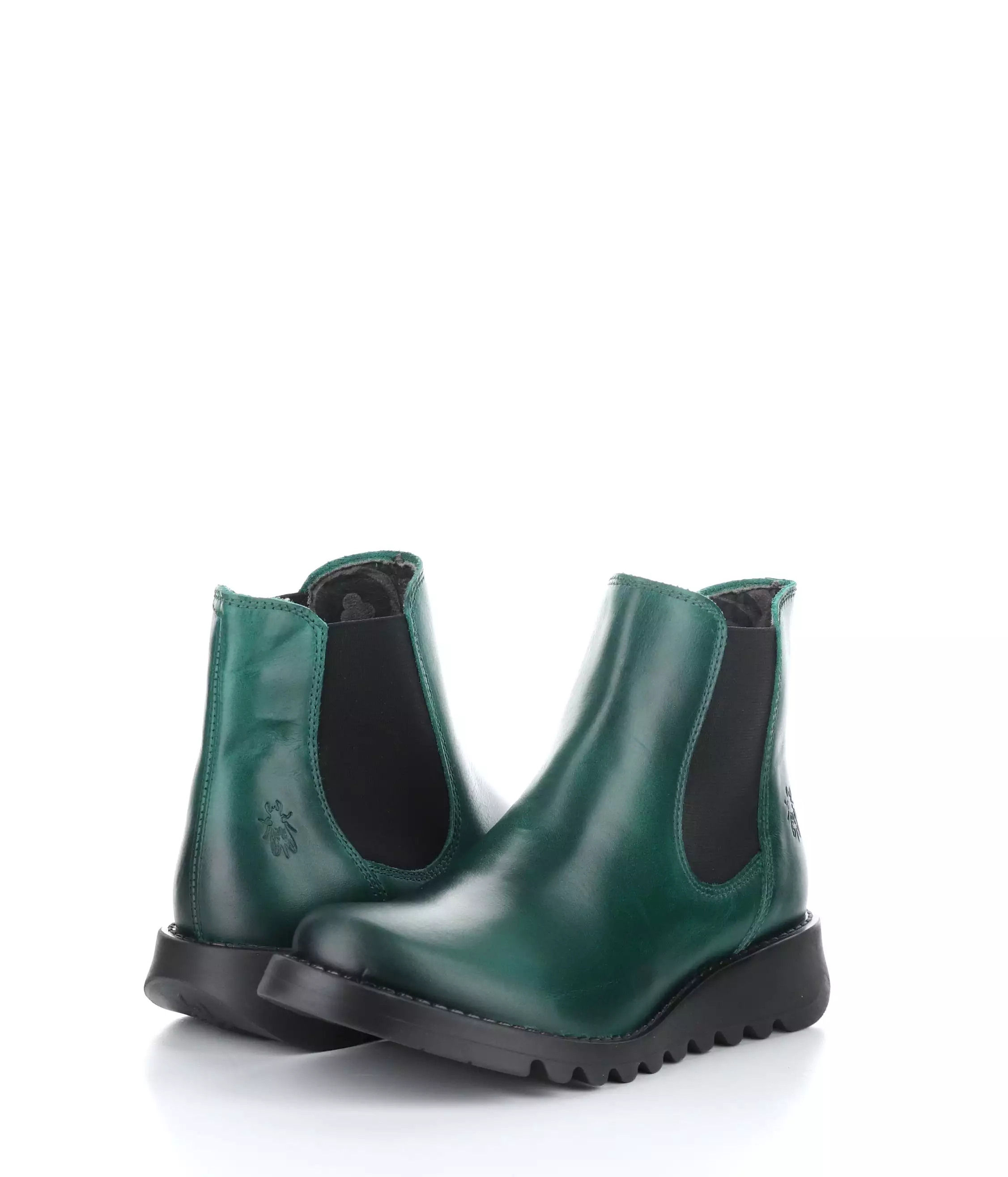 SALV195FLY 062 SHAMROCK GREEN Elasticated Boots