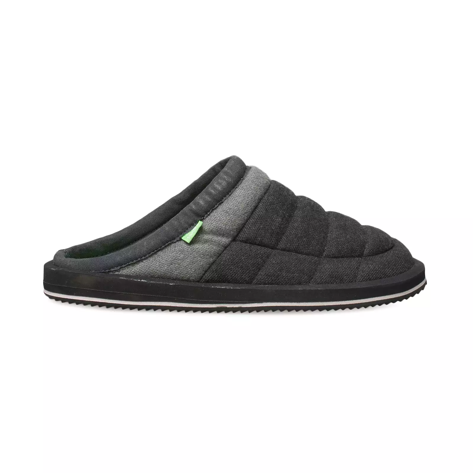 Sanuk Puff N Chill Low Black Loafers - Men's