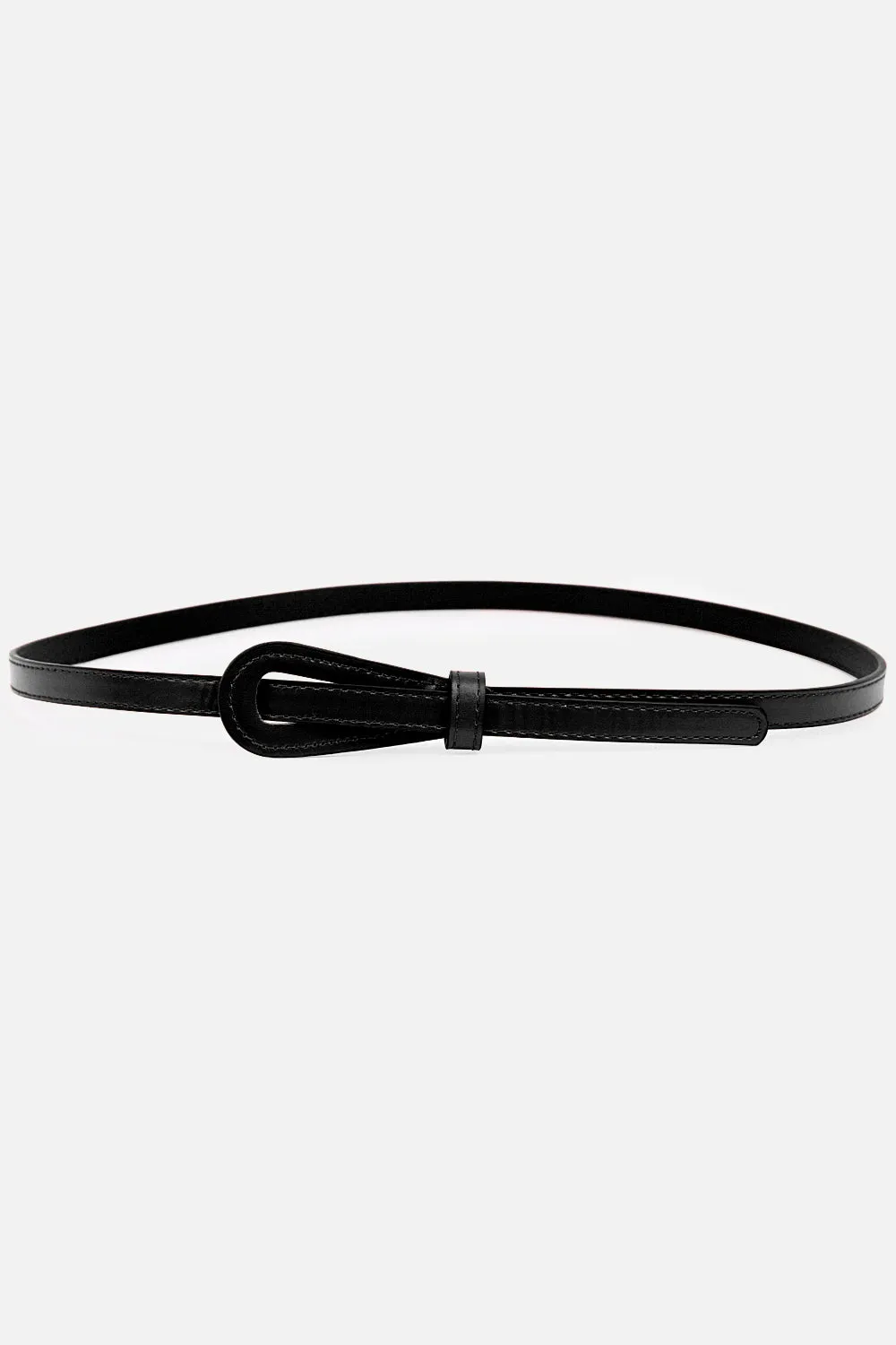 Self Tied Thin Belt