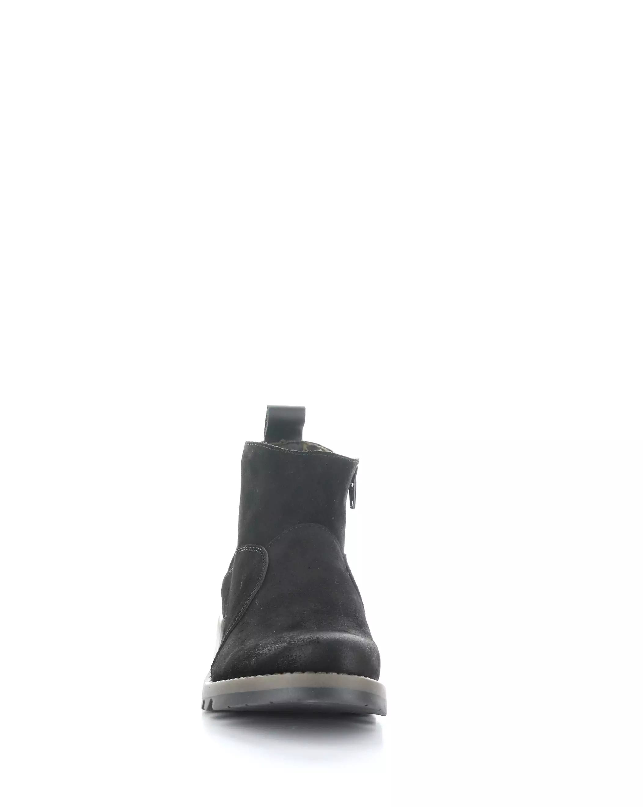 SELY918FLY 004 BLACK Round Toe Boots