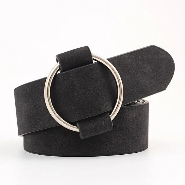 Simple Elegant Wild Retro Student Ladies Japanese Pin Buckle Belts