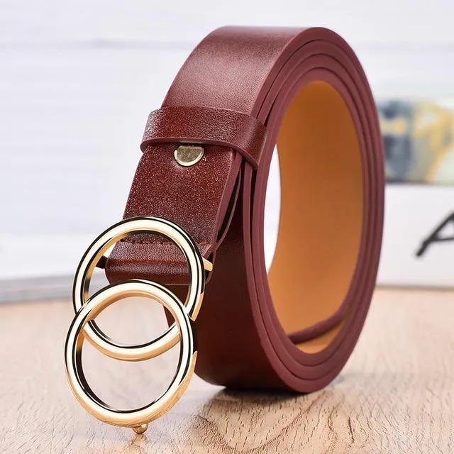 Simple Elegant Wild Retro Student Ladies Japanese Pin Buckle Belts