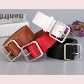 Simple Elegant Wild Retro Student Ladies Japanese Pin Buckle Belts