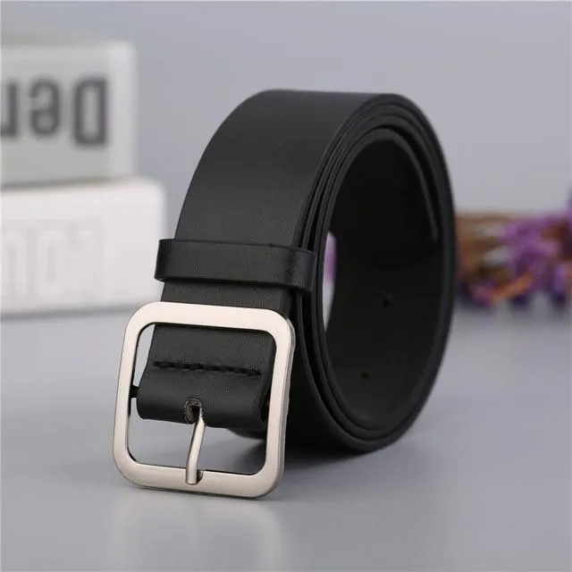 Simple Elegant Wild Retro Student Ladies Japanese Pin Buckle Belts